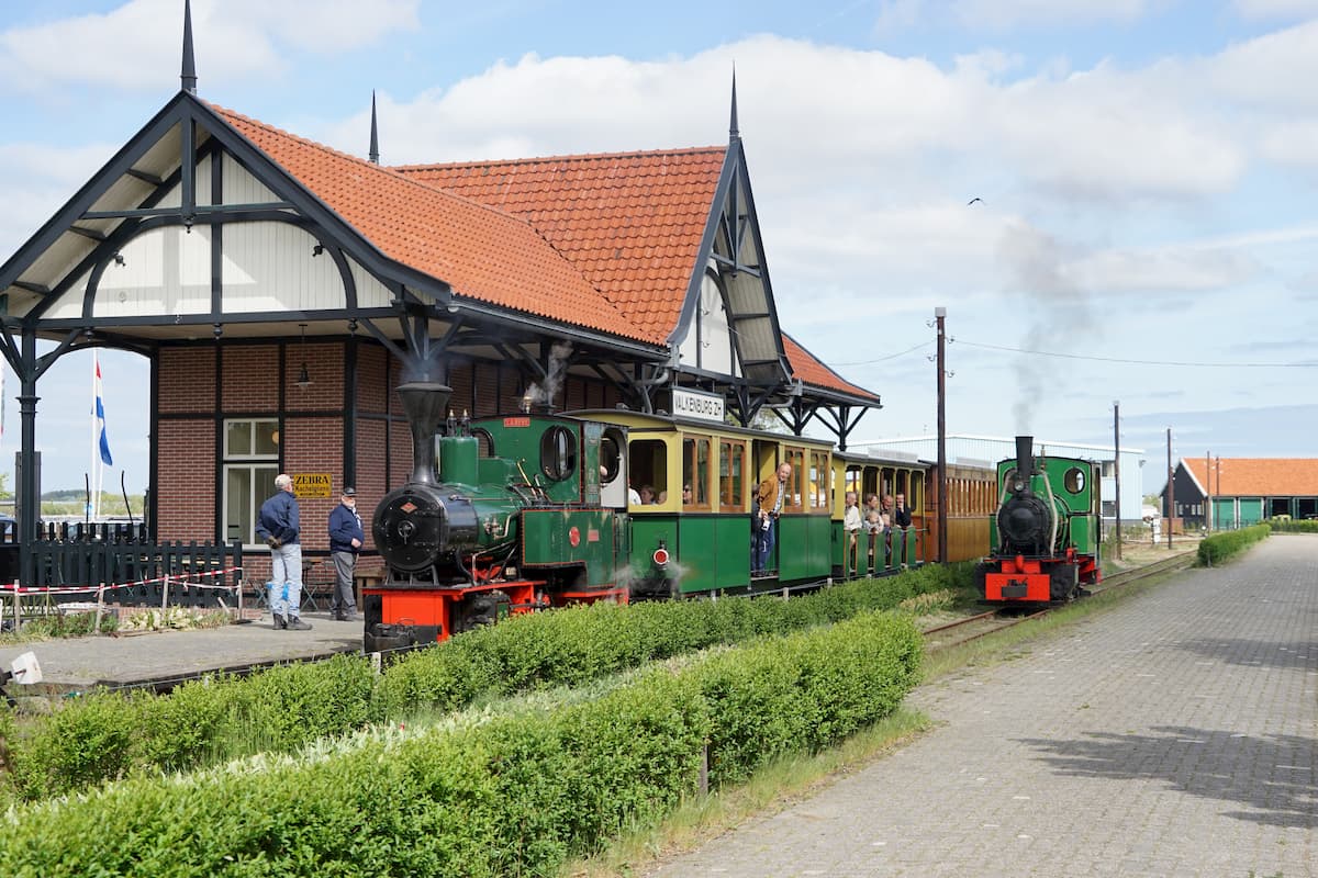 Stoomtrein Katwijk Leiden Smalspoormuseum In Valkenburg ZH Stoomtrein Katwijk Leiden Smalspoormuseum In Valkenburg ZH