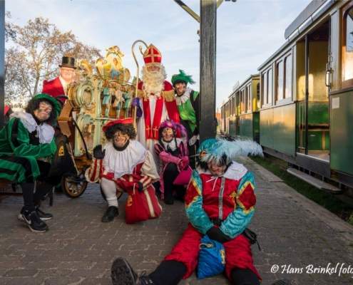 Pepernoten Express Stoomtrein Katwijk leiden