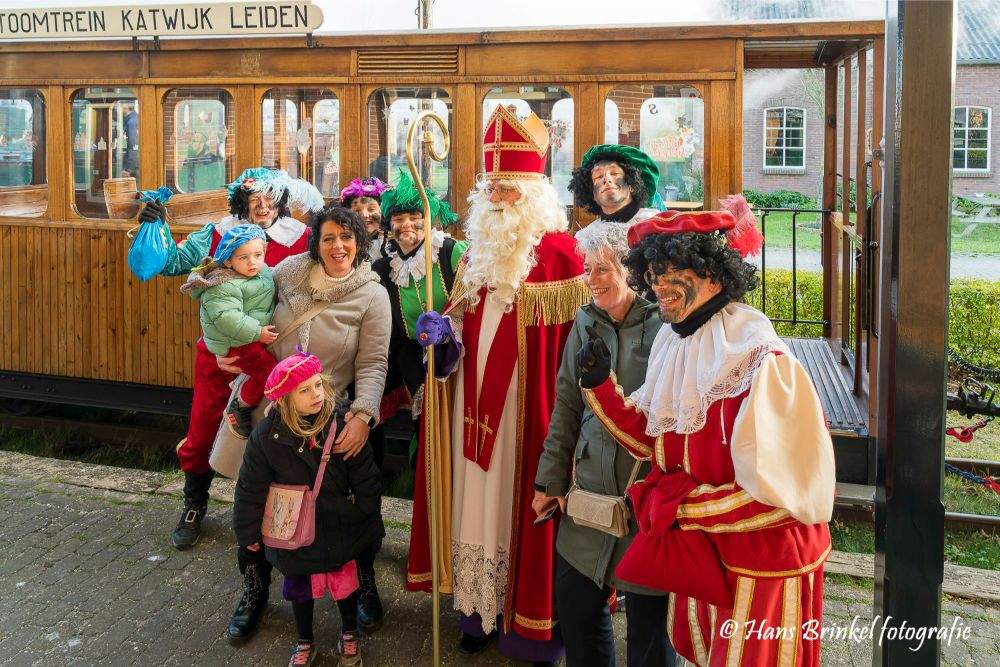 Pepernoten Express Stoomtrein Katwijk leiden