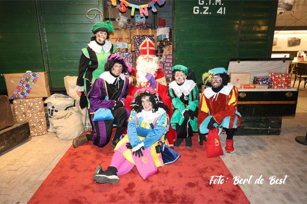 Pepernoten Express Stoomtrein Katwijk leiden