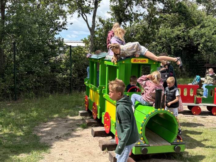 Stoomtrein Katwijk Leiden